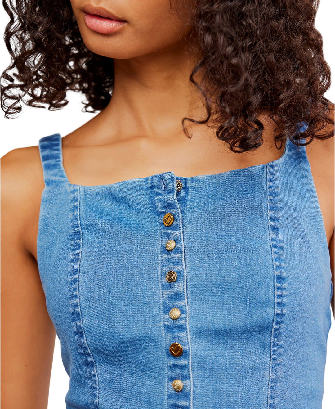 A Moment in Time Denim Vest