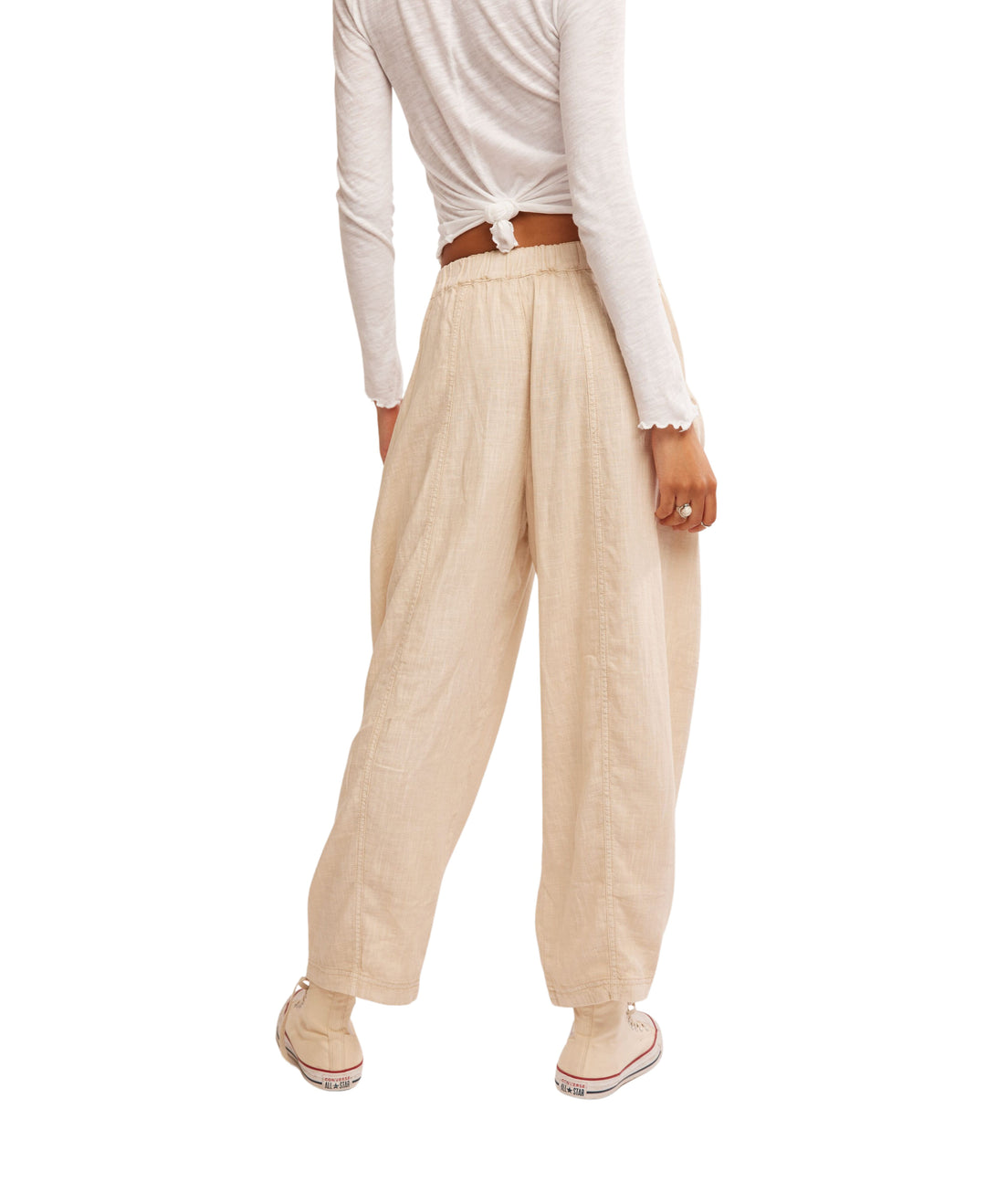 High Road Pull on Barrel Pants in Birch