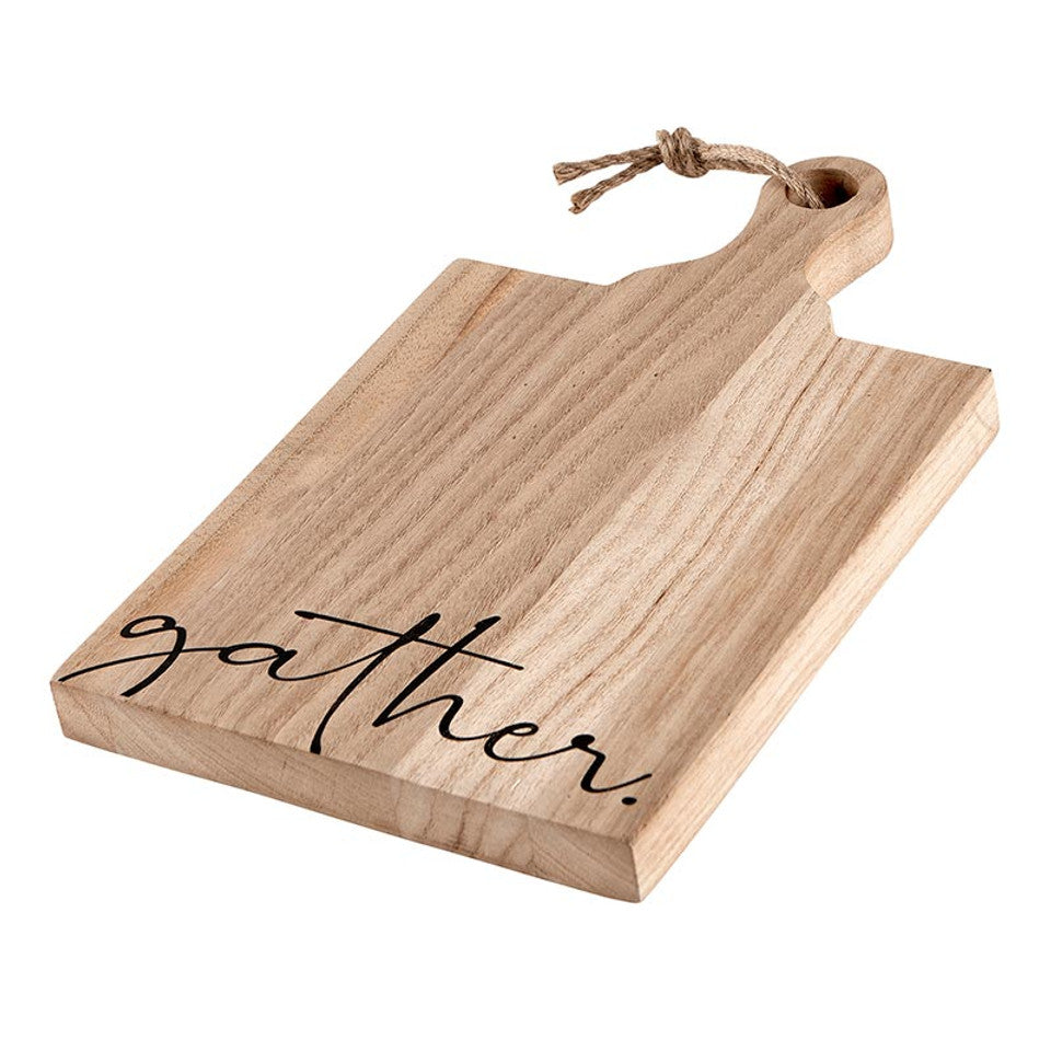 "Gather" Paulownia Wood Board