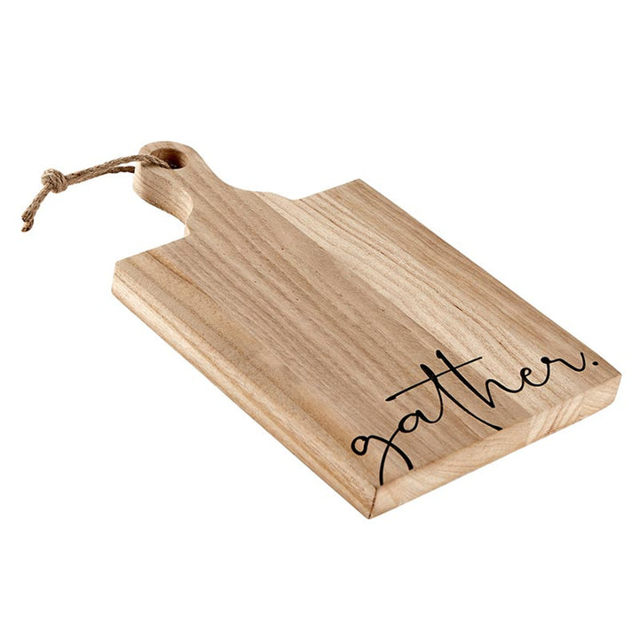 "Gather" Paulownia Wood Board