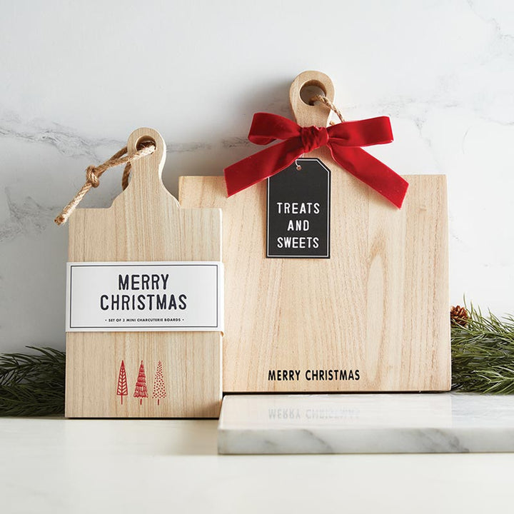 Merry Christmas Paulownia Wood Board