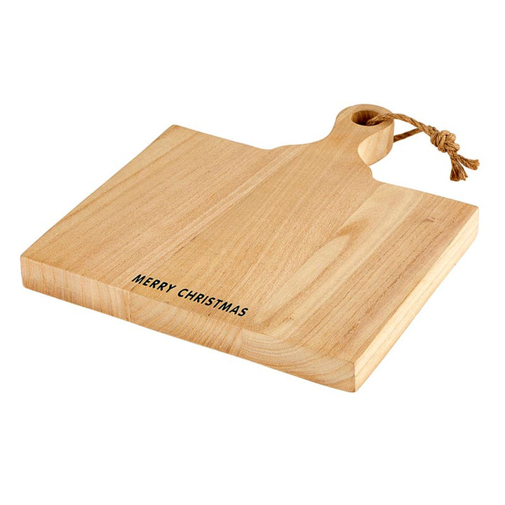 Merry Christmas Paulownia Wood Board