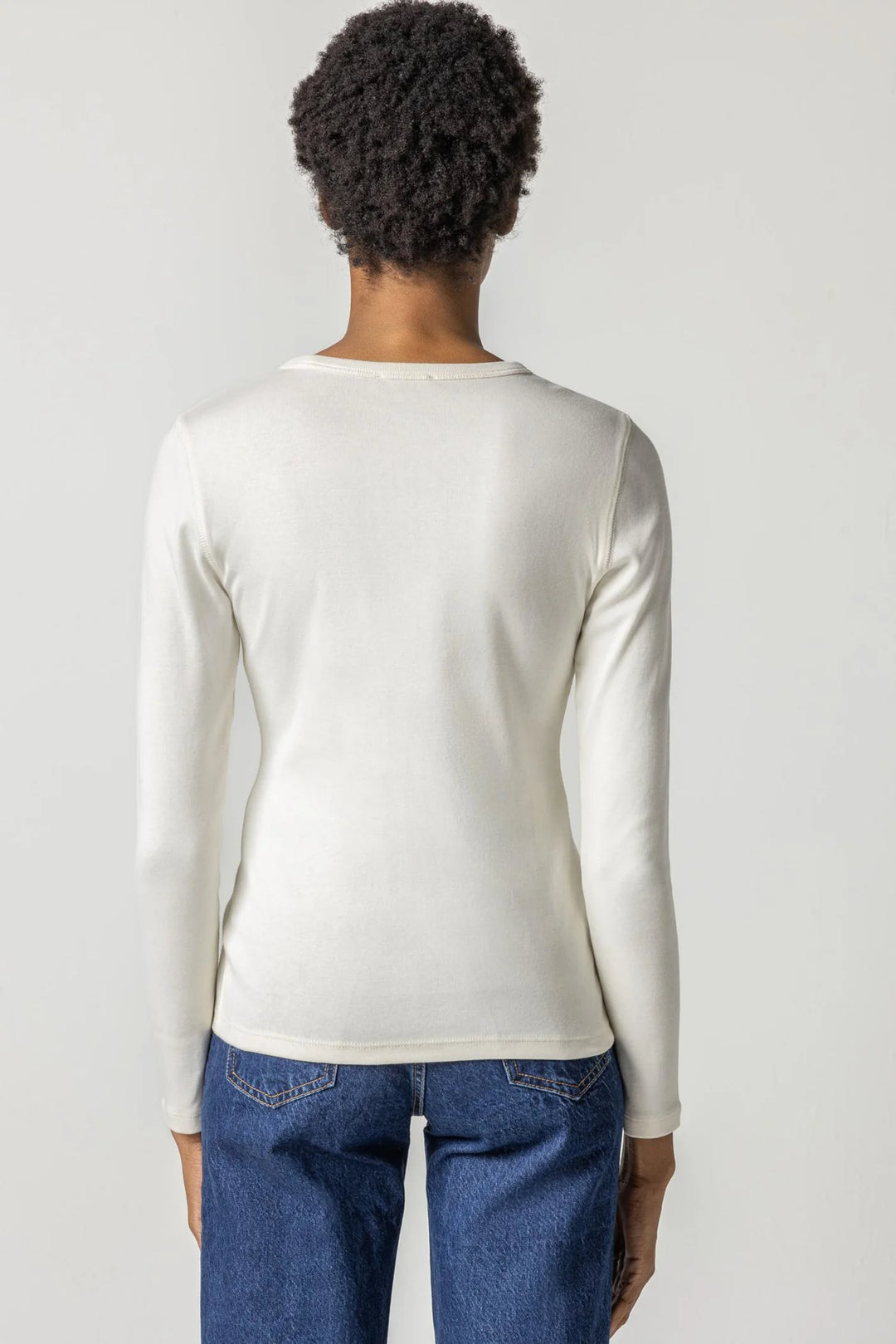 Long Sleeve Crew Neck in Rope