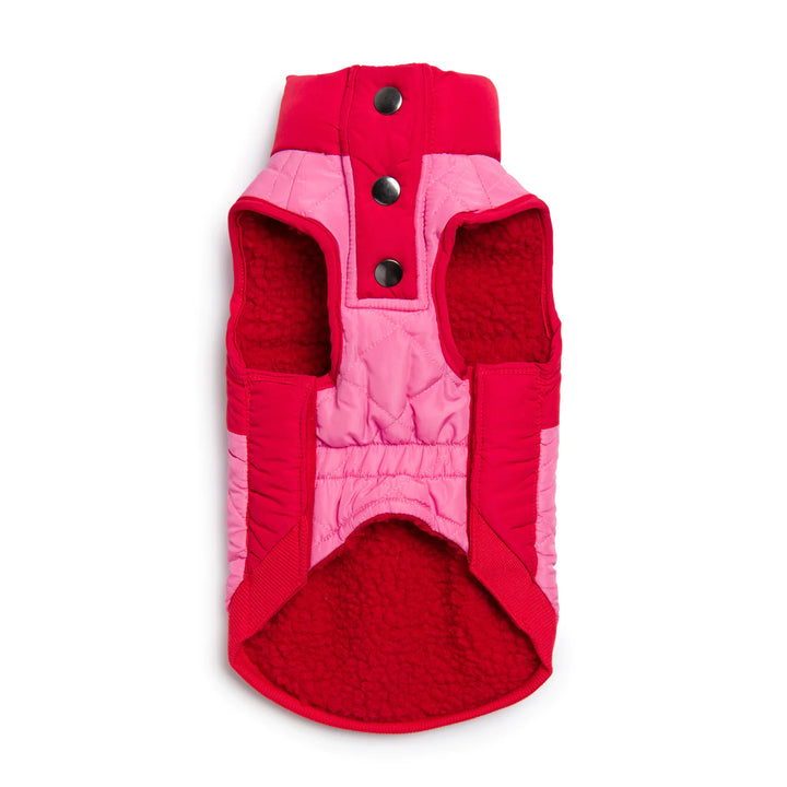 Pink Quilted Vest - 12"