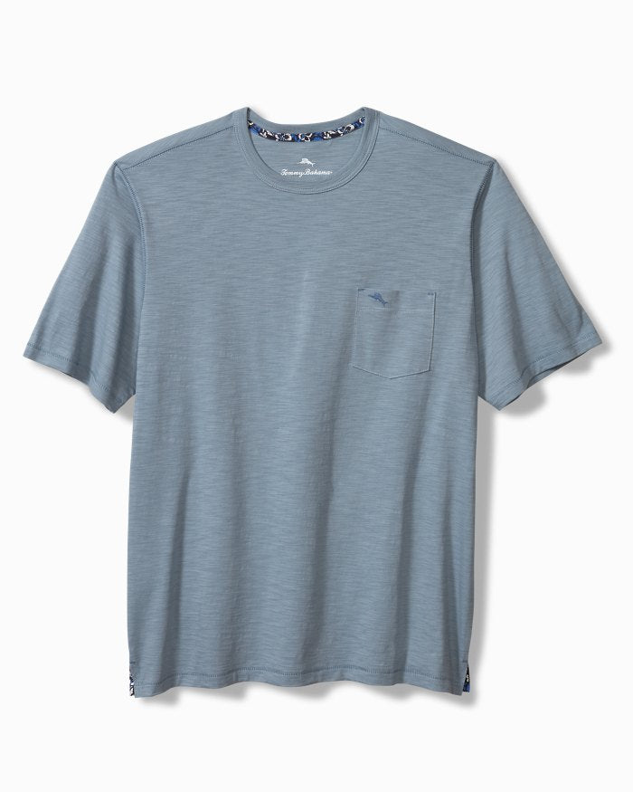 Bali Beach Short Sleeve Crew in Norse Blue