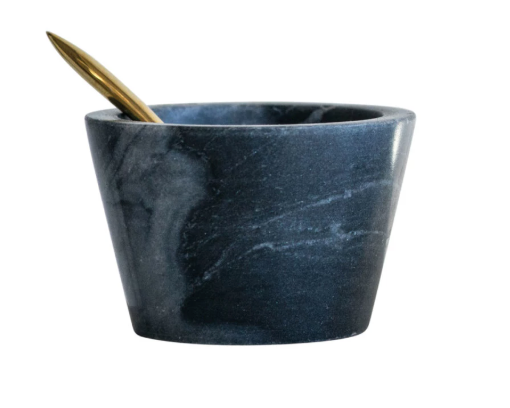 Marble Bowl With Spoon