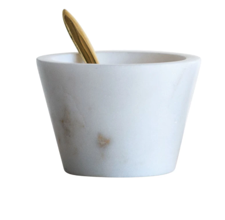 Marble Bowl With Spoon