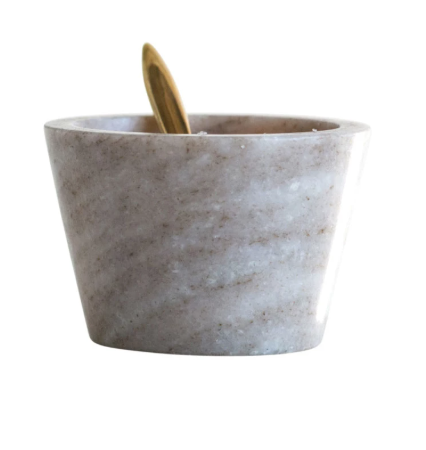 Marble Bowl With Spoon