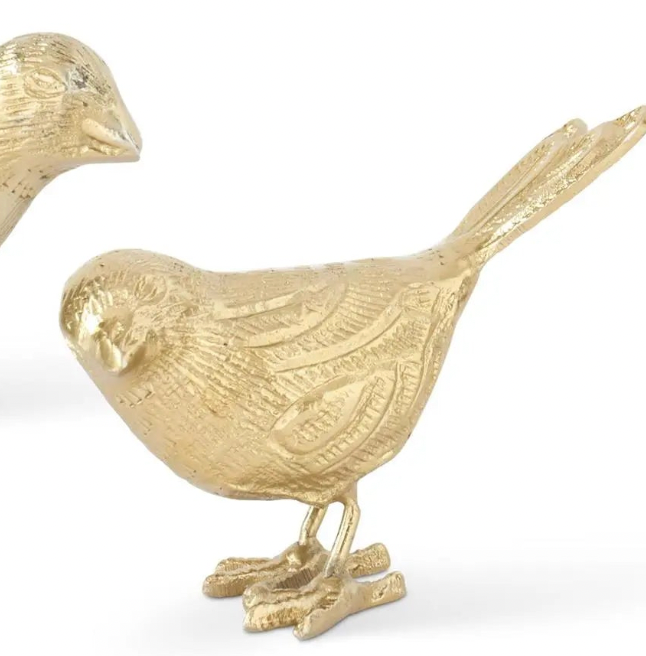 Antique Gold Song Bird