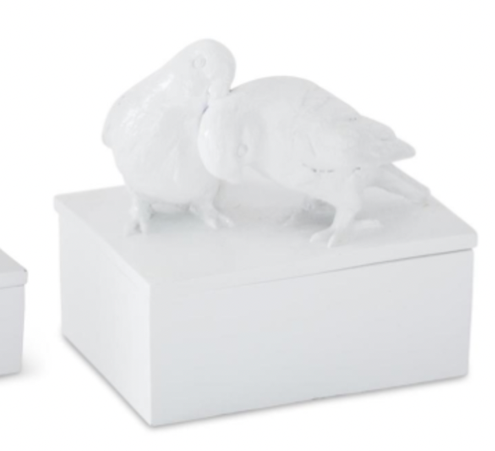 Resin Love Birds Box