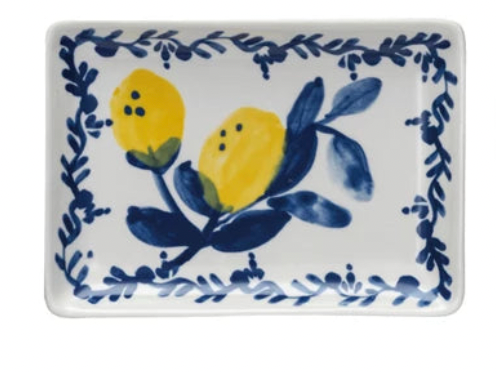 Hand-Painted Lemon Dish - Madison's Niche 