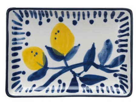 Hand-Painted Lemon Dish - Madison's Niche 