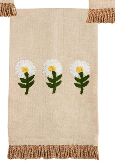 Floral Embroidery Towels