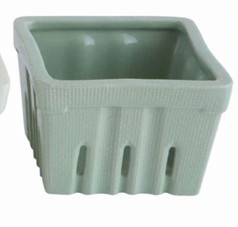 Stoneware Textured Berry Basket - Madison's Niche 