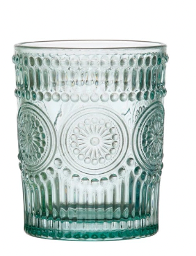 Embossed Drinking Glass