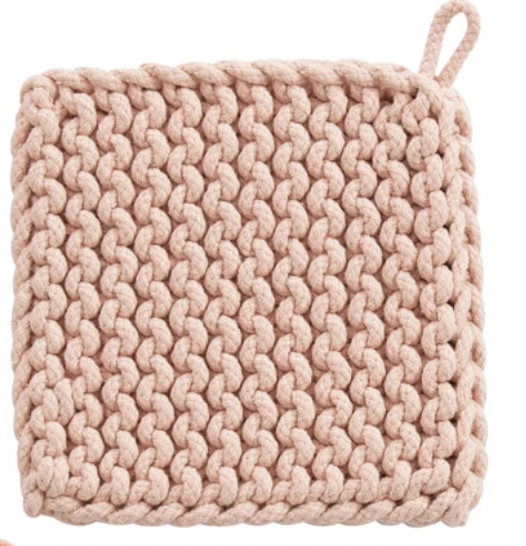 Cotton Crocheted Potholder - Madison's Niche 