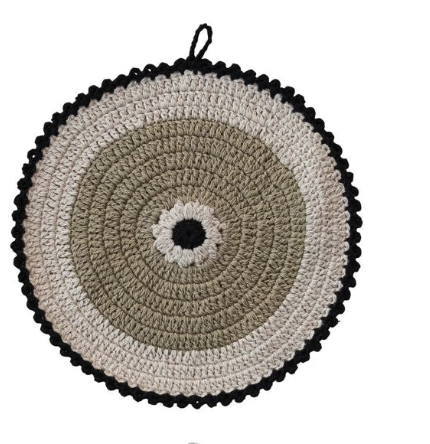 Crocheted Pot Holder (Circle)