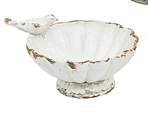 Pewter Bird Bowl - Madison's Niche 