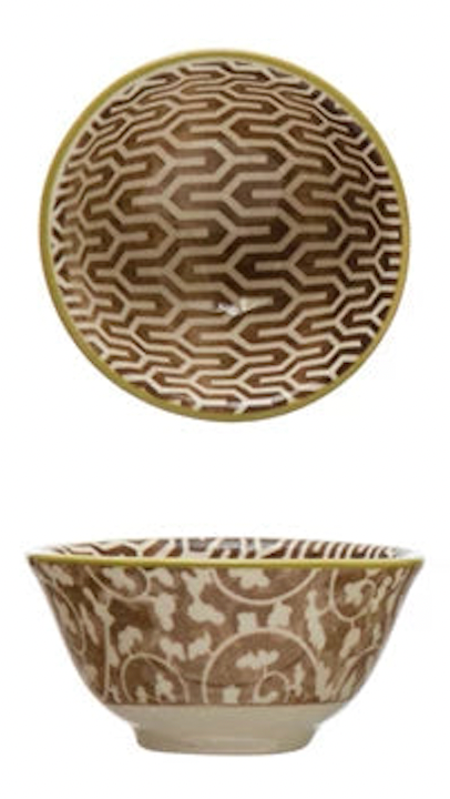 Patterned Pinch Pot