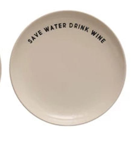 Wine Saying Plate