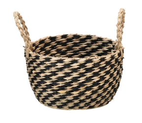 Hand-Woven Seagrass Basket