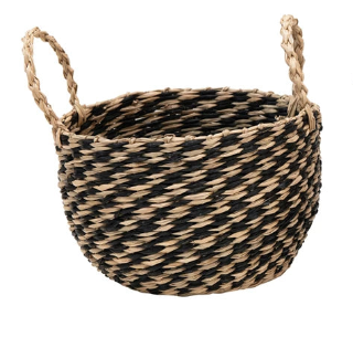 Hand-Woven Seagrass Basket