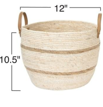 Round Maize Basket - Madison's Niche 