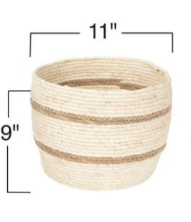 Round Maize Basket - Madison's Niche 