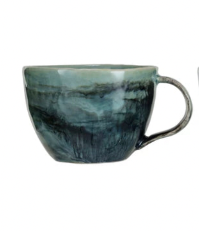 Glazed Stoneware Mug