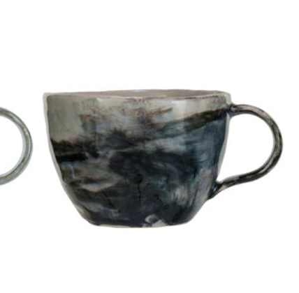 Glazed Stoneware Mug