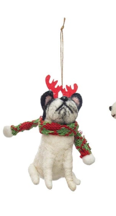 Felt Dog Ornament