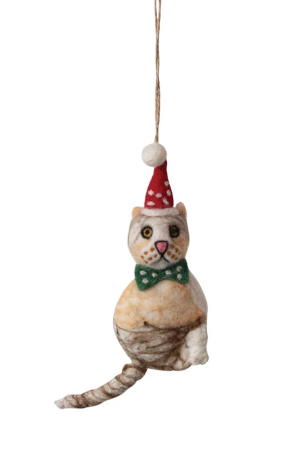 Felt Cat Ornament