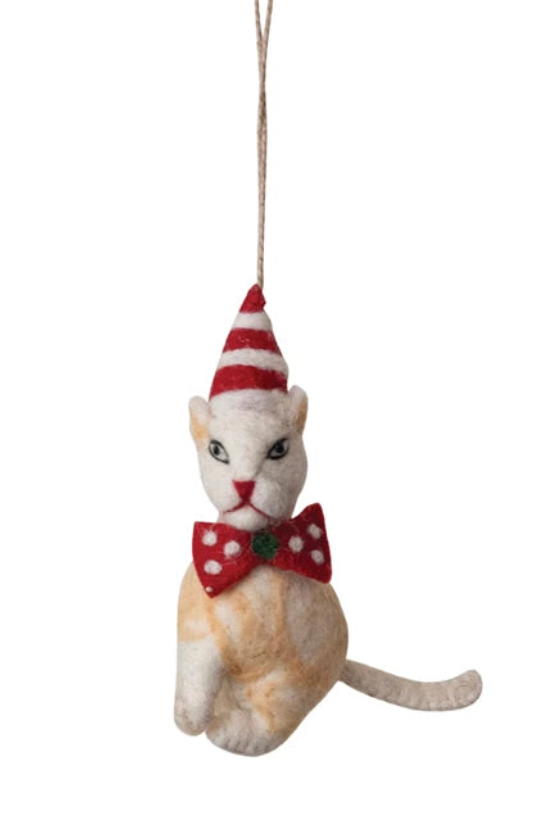 Felt Cat Ornament