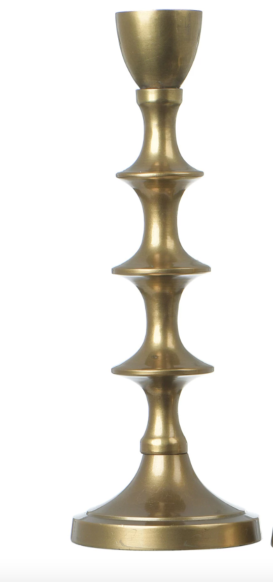 Antiqued Taper Holder