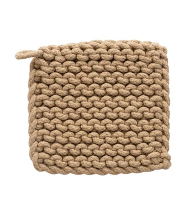 Neutral Crocheted Pot Holders