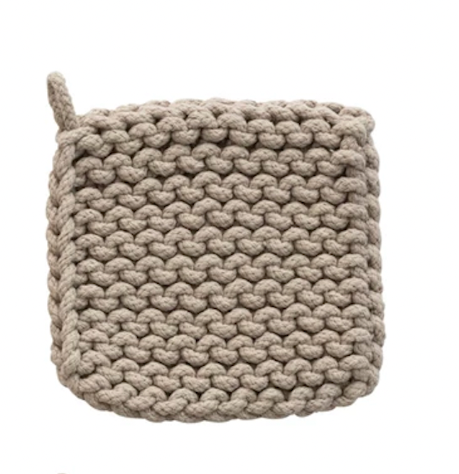 Neutral Crocheted Pot Holders