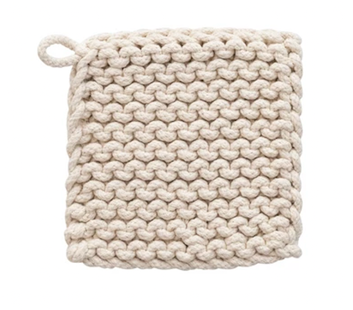 Neutral Crocheted Pot Holders