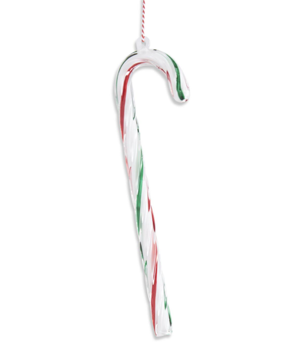 Blown Glass Candy Cane