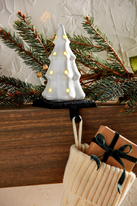 Light-up Tree Stocking Holder