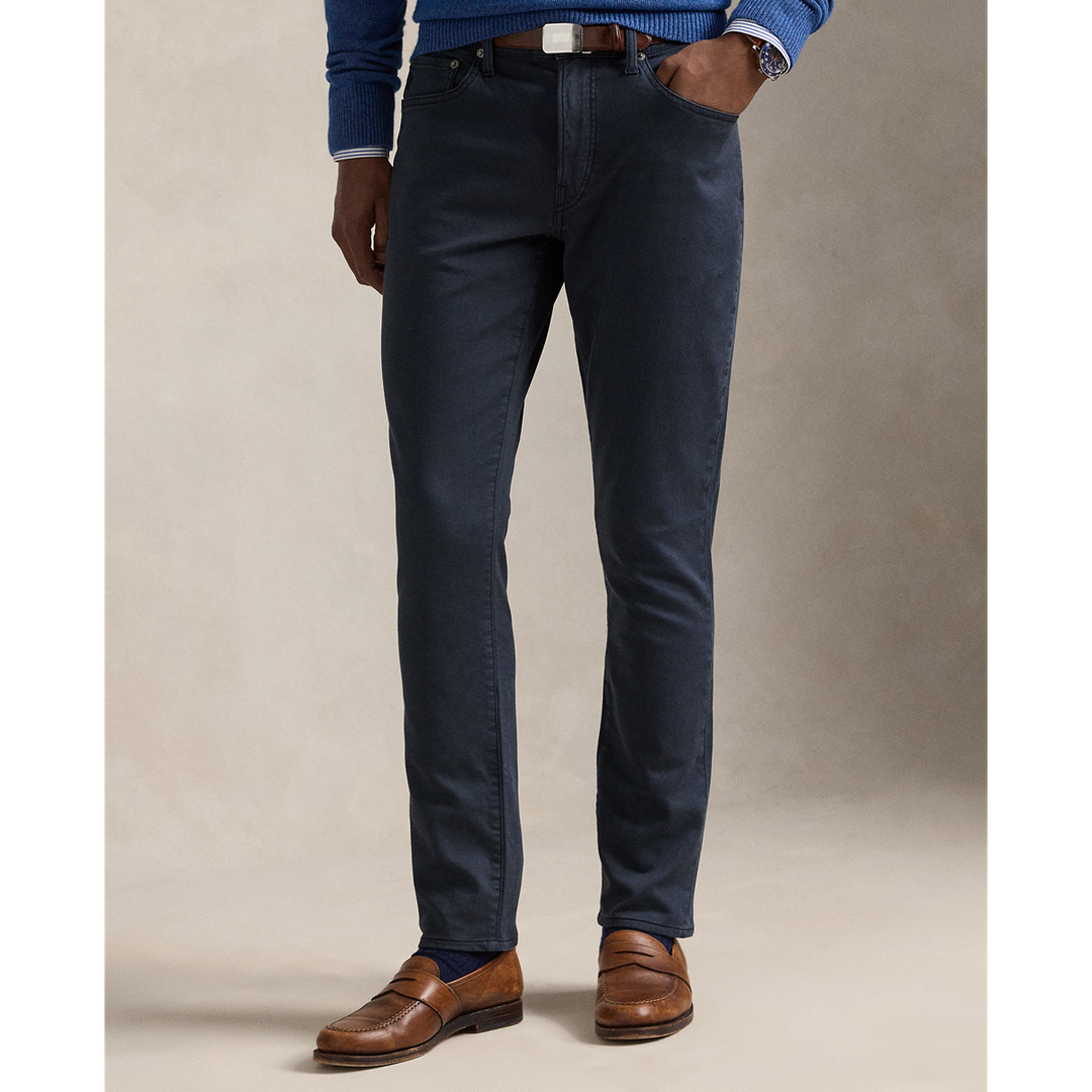 Sullivan Slim Knitlike Chino Pant in Aviator Navy