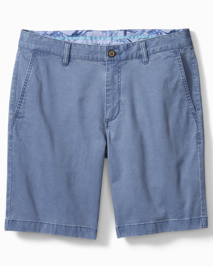 Boracay Flat Front 10" Short in Port Side Blue