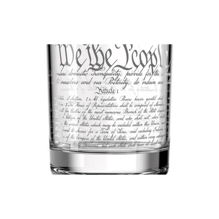 Constitution Whiskey Glass