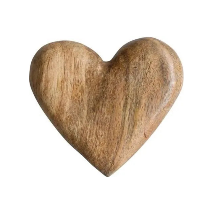 Mango Wood Heart