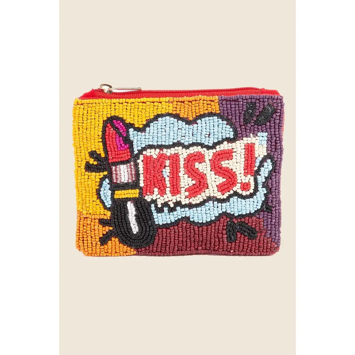 Lipstick Kiss Coin Purse