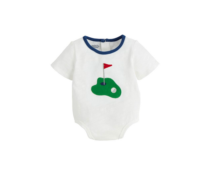 Boy Golf Crawler White