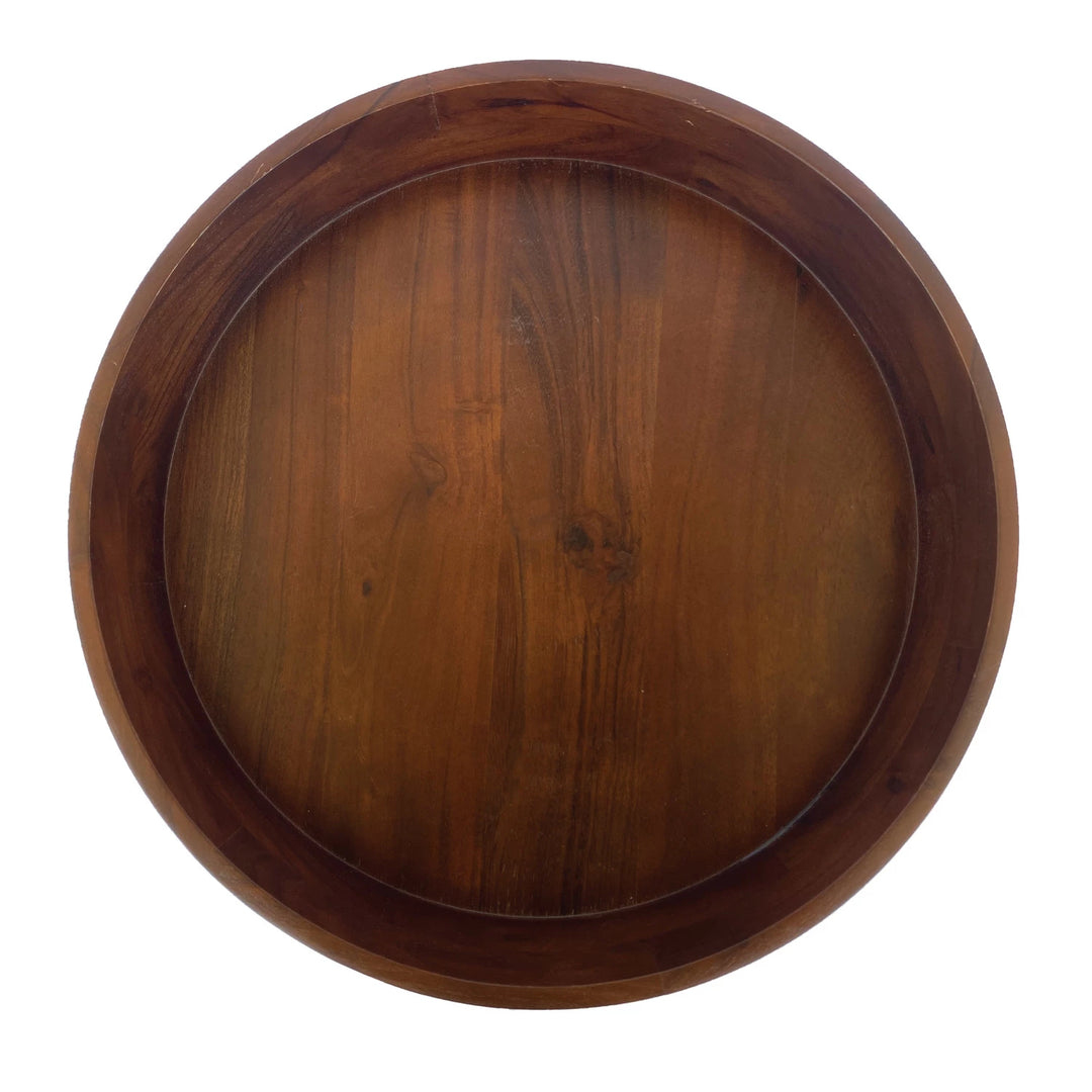 Acacia Wood Serving Bowl