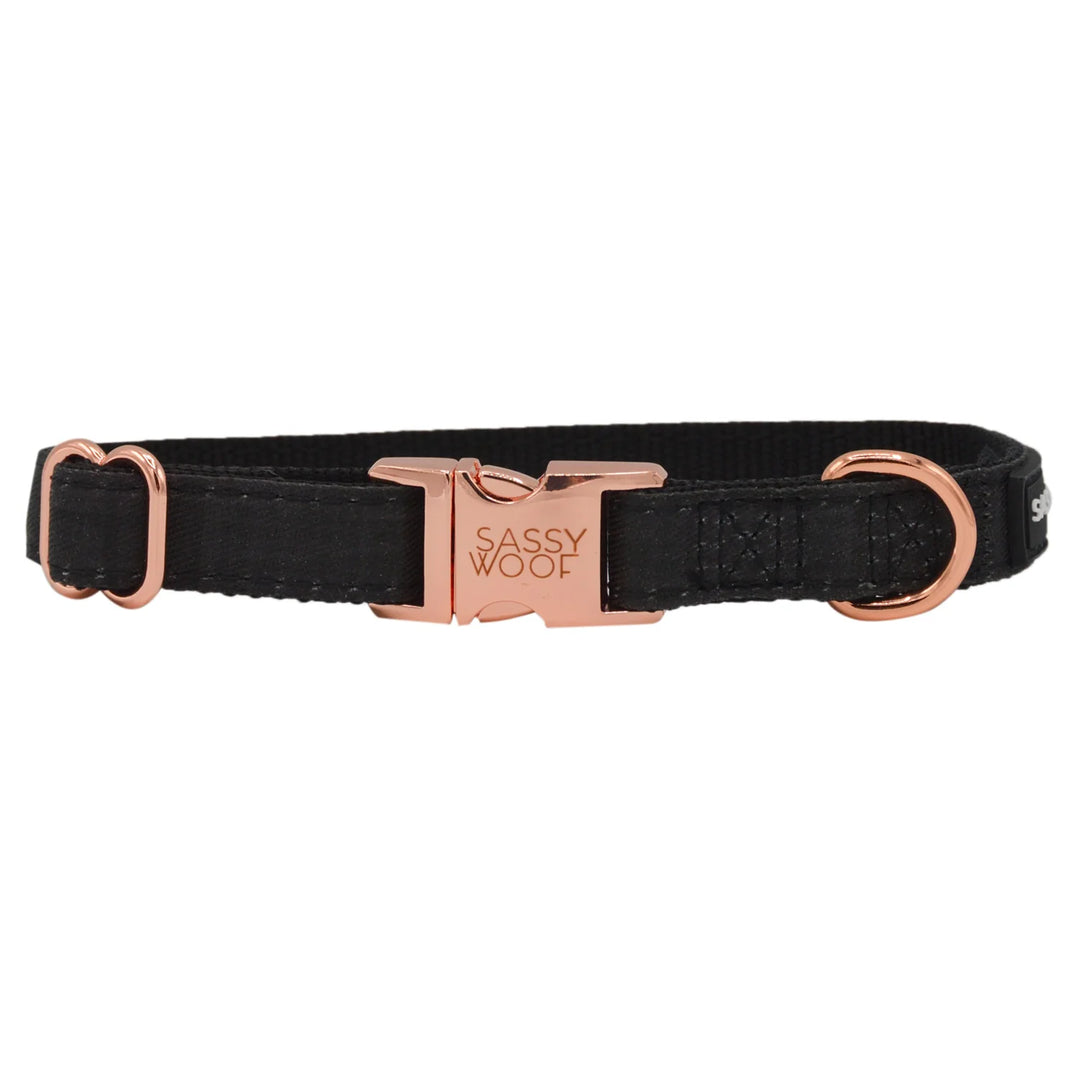 Black Dog Collar - Madison's Niche 