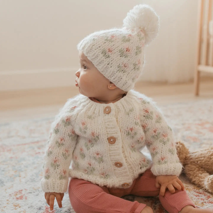 Bitty Blooms Beanie