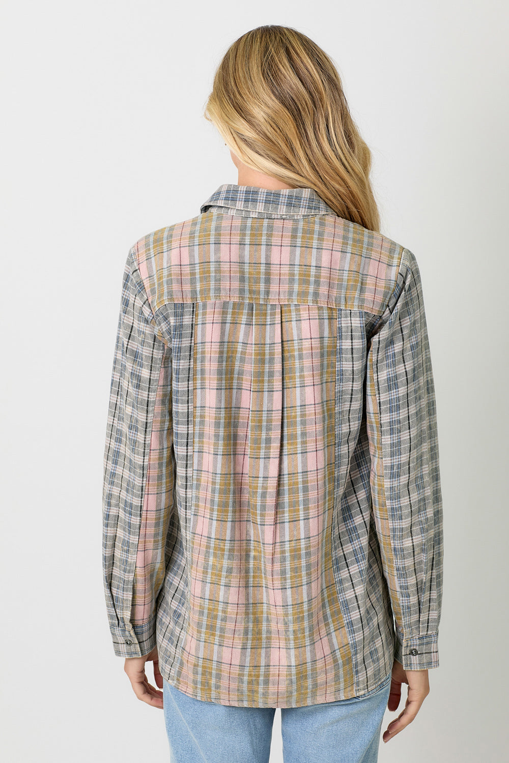 Color Block Flannel