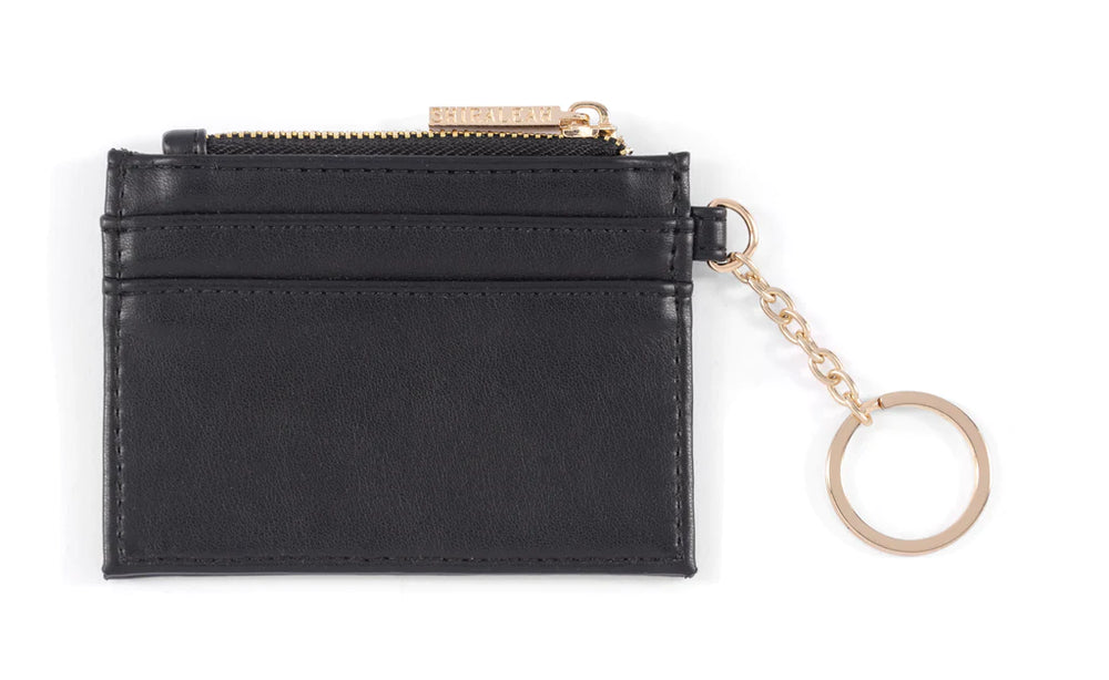 Charlie Card Case in Black - Madison's Niche 